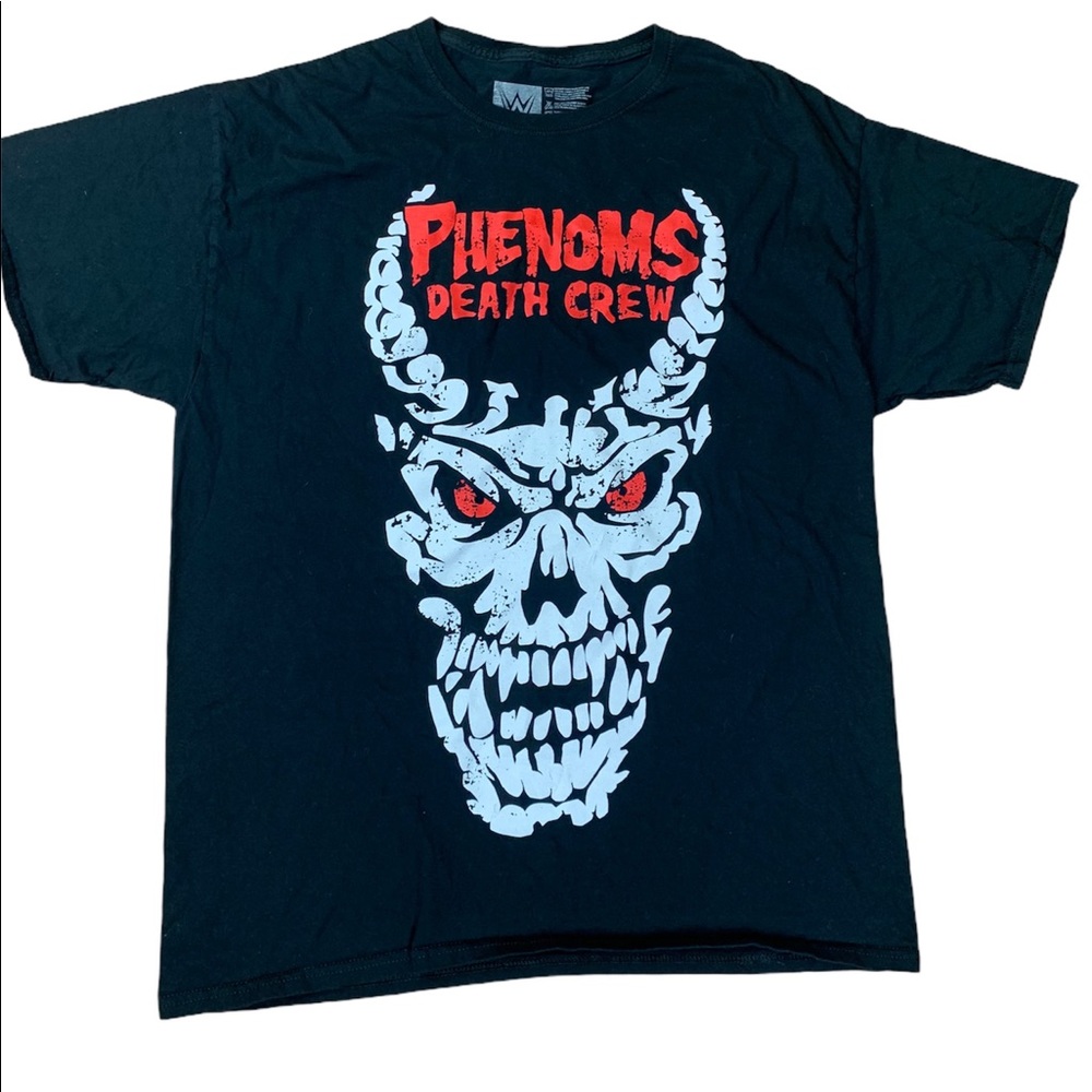 WWE Wrestling Undertaker Mens Phenoms Death Crew Graphic T-shirt Size XLarge